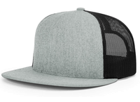 heather grey / black