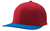 scarlet red / royal