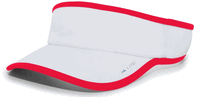 white / red