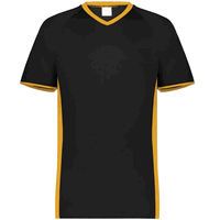 black / gold