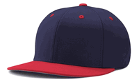 navy / scarlet red