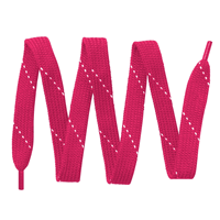 hot pink / white