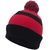 black / red / black