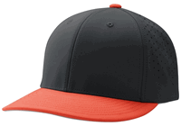 black / orange