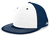 white panel / navy