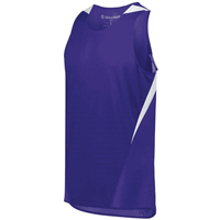 purple / white