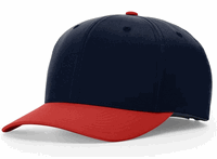 navy / red