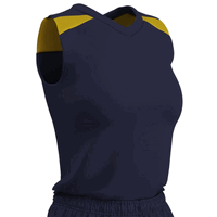 navy / gold