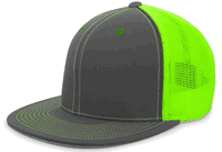 graphite / neon green