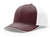 maroon / white