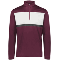 maroon / white