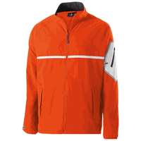 orange / white