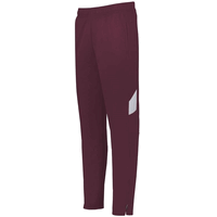 maroon / white