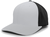 silver / black