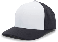 white panel / navy