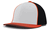 white panel - black / orange