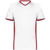 white / red