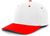 white / red