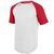 white / red