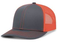 graphite / neon orange