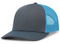 graphite / neon blue