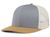 heather grey - beige / amber