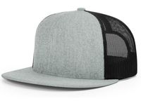 heather grey / black