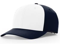 white panel / navy