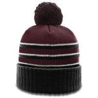 maroon / black / white