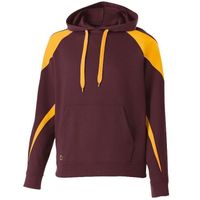 maroon / gold
