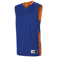 royal / burnt orange