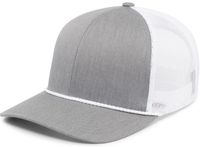 heather grey / white