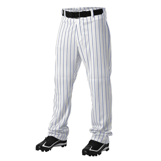 Alleson Pinstripe Baseball Pants Adjustable Inseams Adult 655WPN