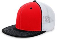 red / white / black