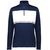 navy / white