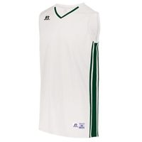 white / d. green