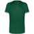 dark green / white