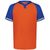orange - royal / white
