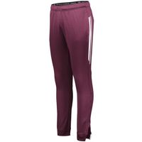 maroon / white