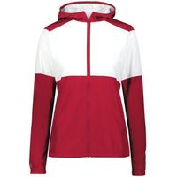 scarlet / white