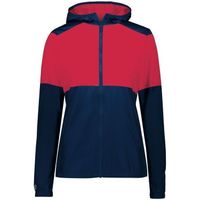 navy / scarlet