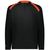 black / orange