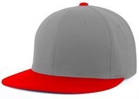 silver / red