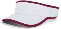 white / maroon