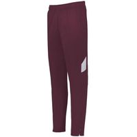 maroon / white