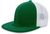 dark green / white