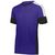 purple - black / white