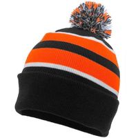 black / orange / white