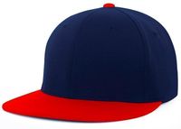 navy / red
