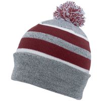 heather / maroon / white